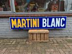MARTINI BLANC oud emaille reclamebord, Antiek en Kunst, Ophalen