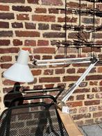 Geveerde werklamp topstaat, Ophalen, Zo goed als nieuw, 75 cm of meer, Metaal