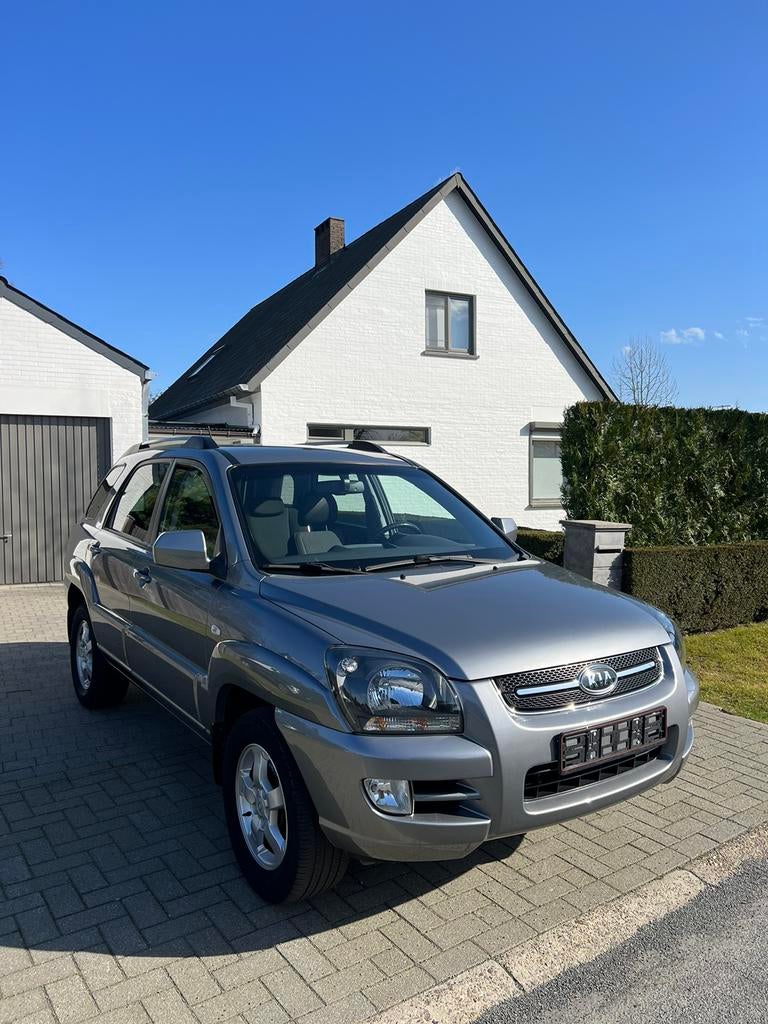Kia sportage, 2.0Diesel, 141.000km, Bwj 2007, Airco, Auto's, Kia, Voorwielaandrijving, Stof, Zwart, 5 deurs