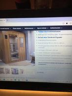 Infrarood sauna 2/3 pers, Sport en Fitness, Sauna, Ophalen, Gebruikt, Infrarood
