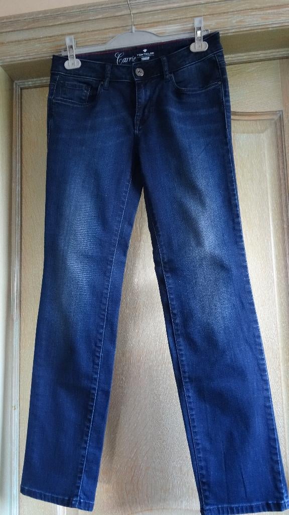 BROEK JEANS TOM TAILOR BLAUW, Kleding | Dames, Spijkerbroeken en Jeans, Blauw, Zo goed als nieuw, W30 - W32 (confectie 38/40)