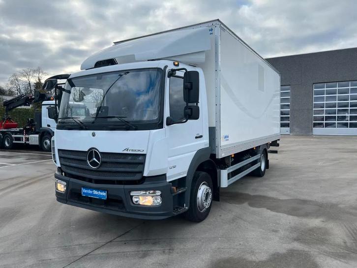 Mercedes-Benz Atego 1218 LAADKLEP DHOLLANDIA 1.500 kg, Auto's, Vrachtwagens, Bedrijf, Te koop, Achteruitrijcamera, Airconditioning