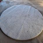 Tapijt 200cm rond wit beige, Ophalen, Rond, 200 cm of meer, Zo goed als nieuw