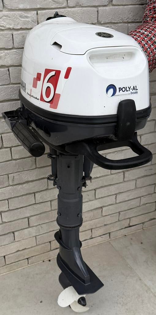 Yamaha 6 pk 4-takt buitenboordmotor – zeer nette staat, 5 à 10 ch, Moteur hors-bord, Essence, Moteur à quatre temps