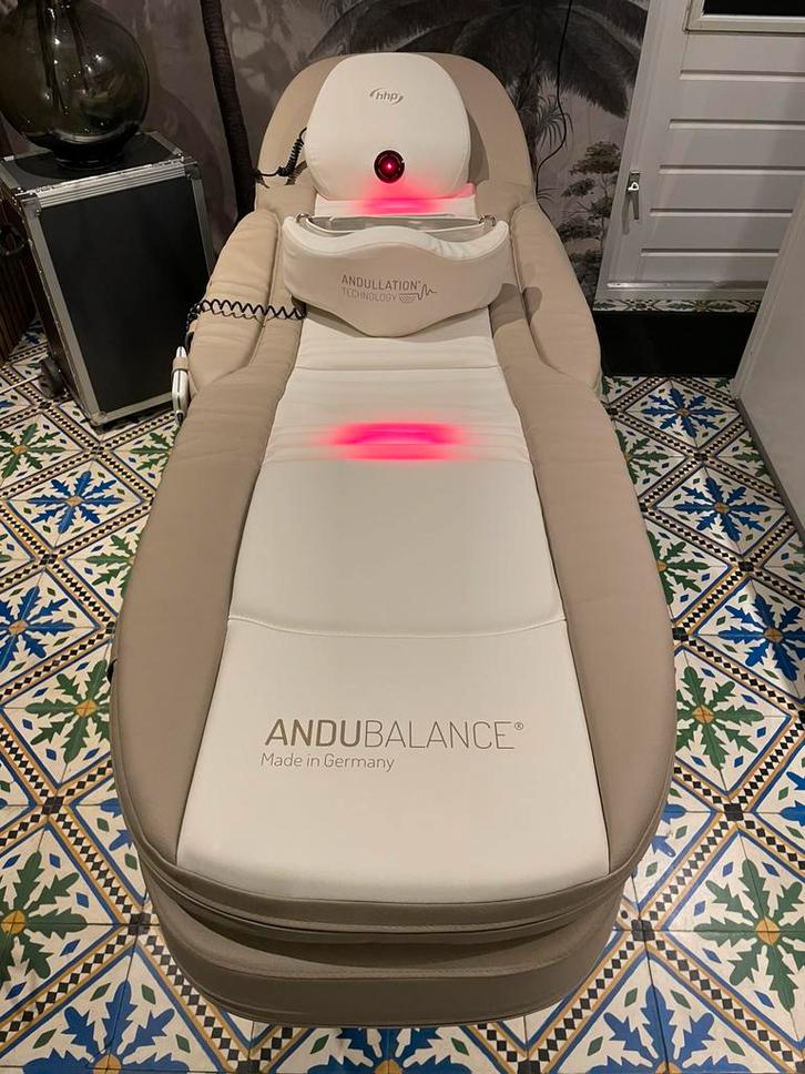 HHP Andubalance ontspanning vermindering vet MASSAGE MATRAS, Sport en Fitness, Massageproducten, Zo goed als nieuw, Apparaat, Ophalen
