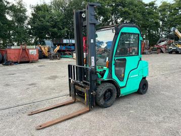 Mitsubishi FD 25NT diesel heftruck gebruikt beschikbaar voor biedingen
