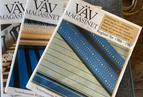 VAV Zweeds weefmagazine 198/ 2-3-4, Boeken, Hobby en Vrije tijd, Zo goed als nieuw, Overige onderwerpen, Ophalen of Verzenden