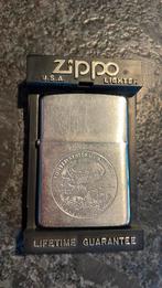 Zippo 1991 afdruk 50 dollar munt, Gebruikt, Ophalen of Verzenden, Aansteker