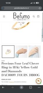 Goud ring met diamant maat 51-52, Tickets en Kaartjes