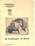 M.A.N.  4T , onderhoudsboekje 1966, Ophalen of Verzenden