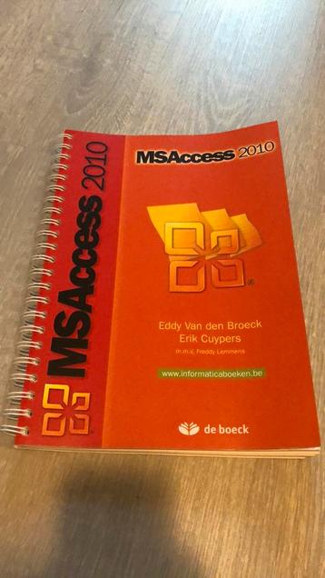 van den Broeck - MS Access 2010, Livres, Enlèvement, Néerlandais, Van den Broeck