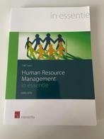 Boek Human resource management in essentie vijfde editie, Ophalen of Verzenden, Hoger Onderwijs, Zo goed als nieuw, Intersentia