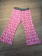 Versace, wijd uitlopende legging met logo print, 36M,, Kinderen en Baby's, Ophalen of Verzenden, Zo goed als nieuw