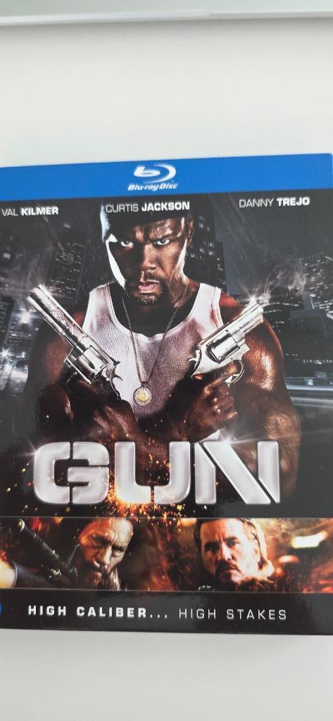 Gun (Val Kilmer), Cd's en Dvd's, Blu-ray, Zo goed als nieuw, Actie, Ophalen of Verzenden