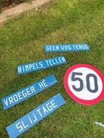 verjaardag borden, Hobby en Vrije tijd, Ophalen, Gebruikt