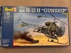 Revell Bell H-13 H Gunship helicopter, Hobby en Vrije tijd, Nieuw, Ophalen of Verzenden, Groter dan 1:72, Revell
