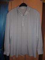 Chemisier gris longues manches Taille 40, Ophalen, Zo goed als nieuw, Maat 38/40 (M), Grijs