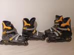 2 paar inline skates Bauer, Sport en Fitness, Ophalen, Gebruikt, Inline skates 4 wielen, Bauer