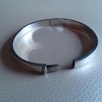 Zilveren 925 armband met scharnier en bakslot., Ophalen of Verzenden, Gebruikt, Zilver, Zilver