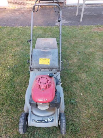 Honda hrb476c zelftrekker met wals en messenstop, Ophalen, Zo goed als nieuw