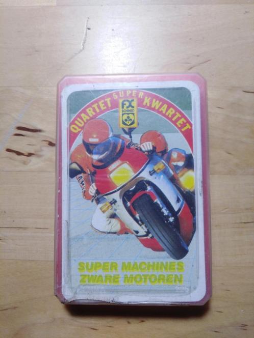 Quartet - Super Machines - Zware Motoren - Fx Schmid - 225, Collections, Cartes à jouer, Jokers & Jeux des sept familles, Comme neuf