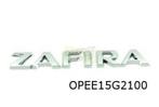 Opel Zafira embleem tekst ''Zafira'' achter Origineel! 39 06, Nieuw, Opel, Verzenden