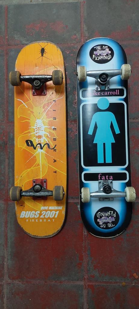 2 skateboards, Sport en Fitness, Skateboarden, Gebruikt, Ophalen