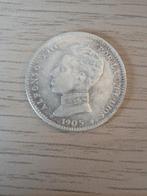 Pièce en argent espagnol., Timbres & Monnaies, Monnaies | Pays-Bas, Argent