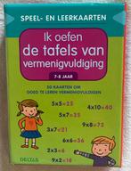Ik oefen de tafels van vermenigvuldiging 7-8 jaar, Kinderen en Baby's, Ophalen, Zo goed als nieuw