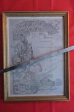 Kader: gravure 4 Régiment de Lansiers, Verzamelen, Ophalen of Verzenden, Landmacht, Foto of Poster