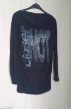 Blouse maat 42, Kleding | Dames, Blouses en Tunieken, Ophalen of Verzenden, Zo goed als nieuw, Maat 42/44 (L), Zwart