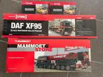 1:50 AC500 Mammoet met ballastwagen en 2x begeleidingswagen, Hobby en Vrije tijd, Modelauto's | 1:50, Conrad, Nieuw, Hijskraan, Tractor of Landbouw