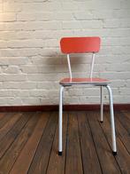 chaise orange vintage, Autres couleurs, Métal, Formica caféstoel, Comme neuf