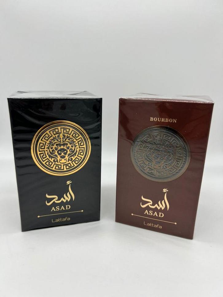 Lattafa
Asad, Lattafa Asas Bourbon 100ml, Bijoux, Sacs & Beauté, Beauté | Parfums, Neuf, Enlèvement ou Envoi