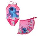 Stitch Badpak met Sarong - Mt 98/104 - 110/116 - 122/128, Disney, Meisje, Badpak, Nieuw
