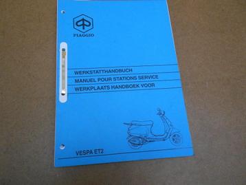 Piaggio Vespa ET 2 Werkplaats Handboek  beschikbaar voor biedingen