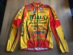 Wielershirt lange mouwen Santini Selle Italia, maat L, Ophalen of Verzenden, Zo goed als nieuw
