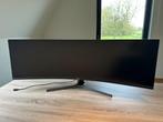 Samsung 49inch QLED curved, Computers en Software, Monitoren, 3 tot 5 ms, 101 t/m 150 Hz, Zo goed als nieuw, DisplayPort