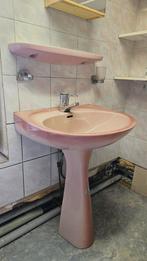 Vintage roze badkamer, Ophalen, Gebruikt
