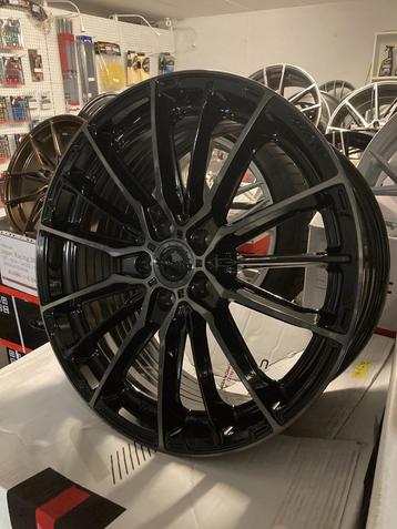 NIEUW Concaver Wheels CVR7 19inch 5x112 Double Tinted Black beschikbaar voor biedingen