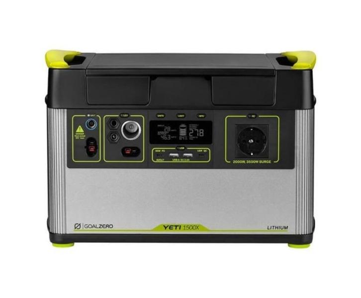 Goal Zero Yeti 1500X + Nomad 200 zonnepaneel – als nieuw!, Caravans en Kamperen, Kampeeraccessoires, Zo goed als nieuw, Ophalen