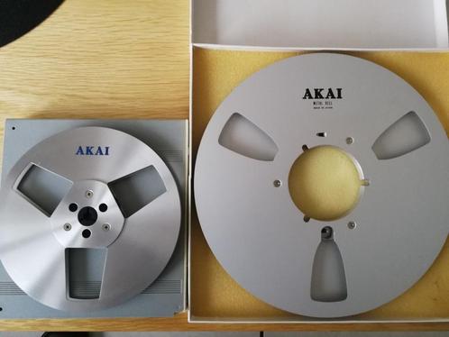② Akai Metal reel 18 cm en 26,5 cm — Enregistreurs audio — 2ememain
