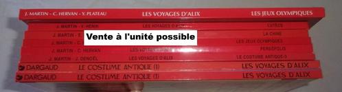 bd les voyages d alix lot dont eo vente unité possible, Boeken, Stripverhalen, Ophalen