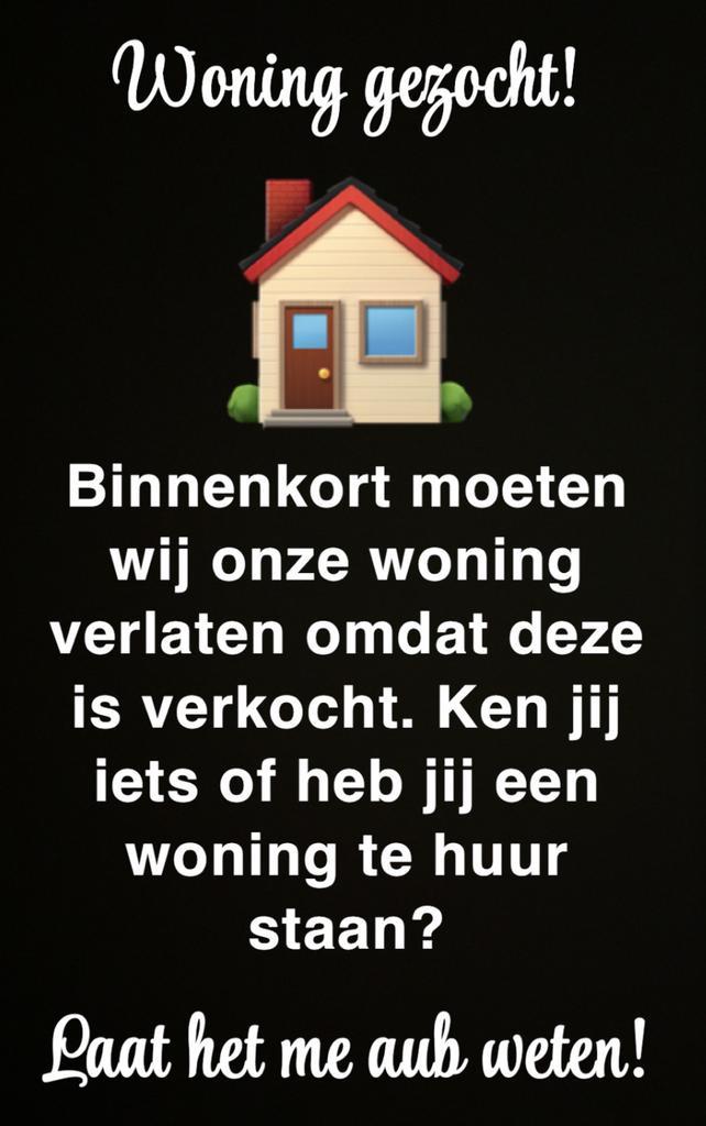 Woning gezocht!, Immo, Op zoek naar een appartement