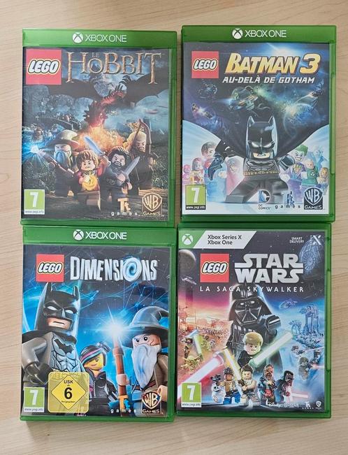 Jeux XBOX LEGO (4 Jeux), Consoles de jeu & Jeux vidéo, Jeux | Xbox One, Comme neuf, Enlèvement