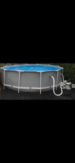 Intex zwembad (3,66 - 1 meter hoog)met zandfilterpomp, Tuin en Terras, Ophalen
