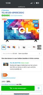 Tcl 4k tv met hdr, Audio, Tv en Foto, Beamers, Ophalen, Gebruikt