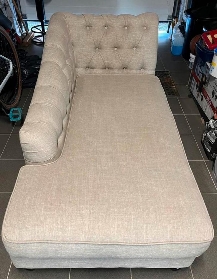 Bank/dagbed te koop, Huis en Inrichting, Zetels | Zetels en Chaises Longues, Gebruikt, Driepersoons, Minder dan 150 cm, Minder dan 75 cm