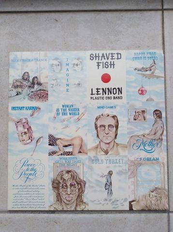 †JOHN LENNON: LP "Shaved fish" beschikbaar voor biedingen