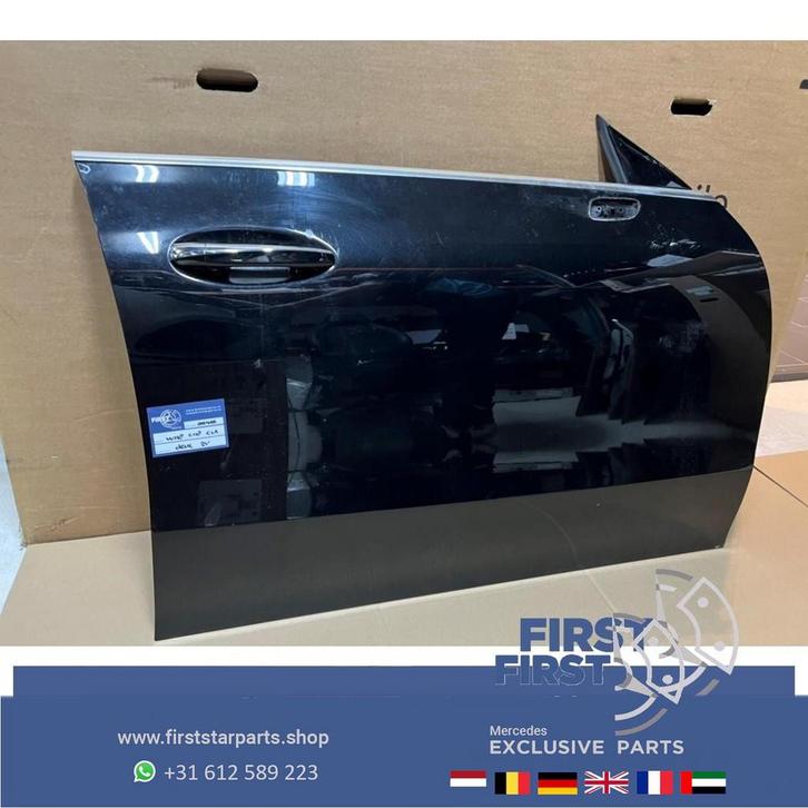 W118 C118 X118 CLA DEUR PORTIER ZWART COMPLEET RECHTSVOOR Me, Auto-onderdelen, Carrosserie, Deur, Mercedes-Benz, Voor, Rechts
